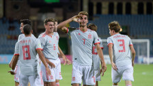 Doppelpack im Finale gegen Portugal: Spaniens Ferran Torres (#7).