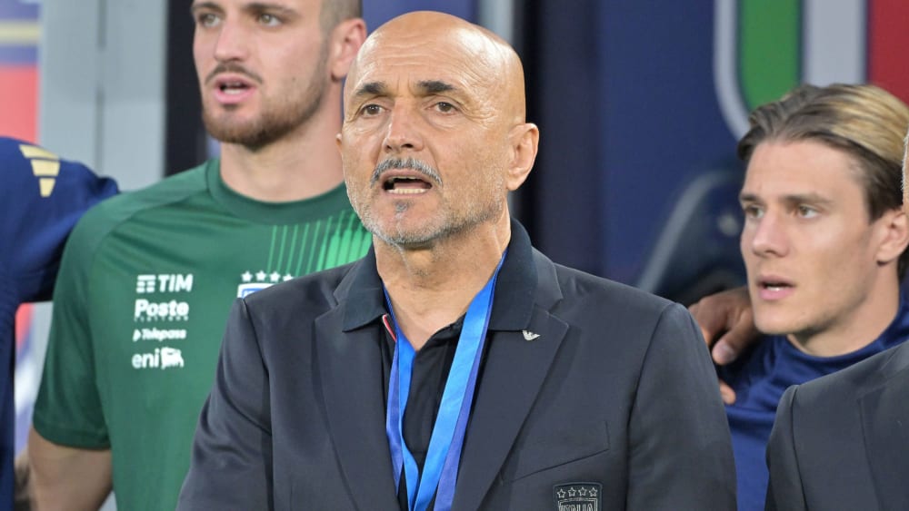 Italiens Trainer Luciano Spalletti