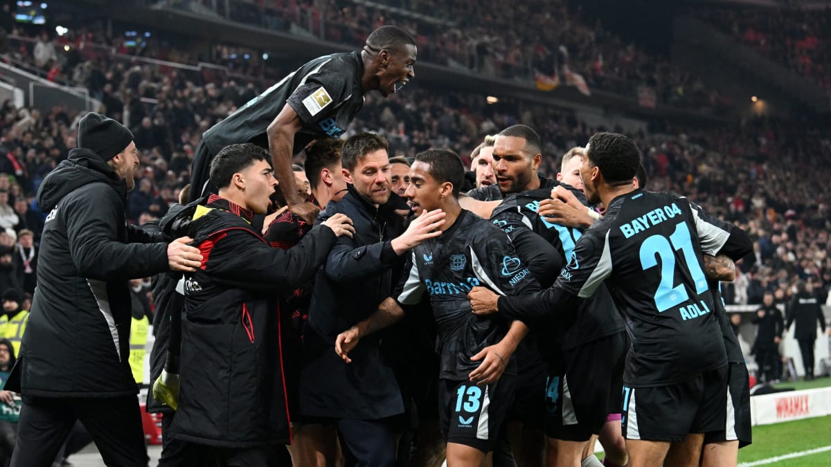 Chic in stoppage time: Werkself celebrates comeback win in Stuttgart