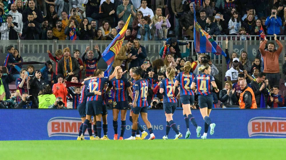 Die Frauen des FC Barcelona bauen ihre Tabellenführung in Gruppe D weiter aus.