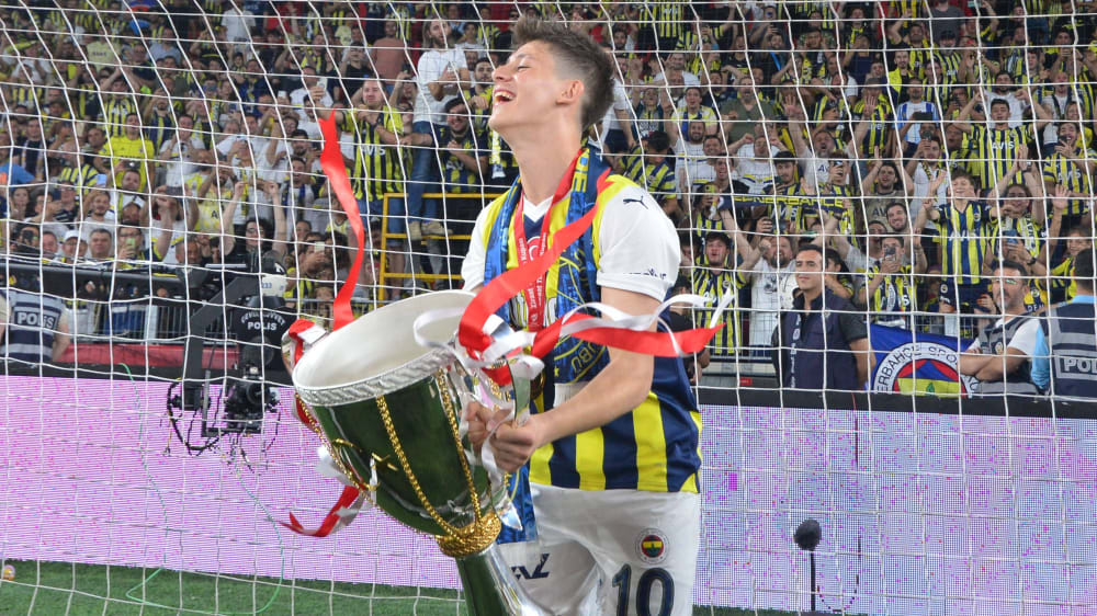 Pokalsieger mit Fenerbahce: Arda Güler.