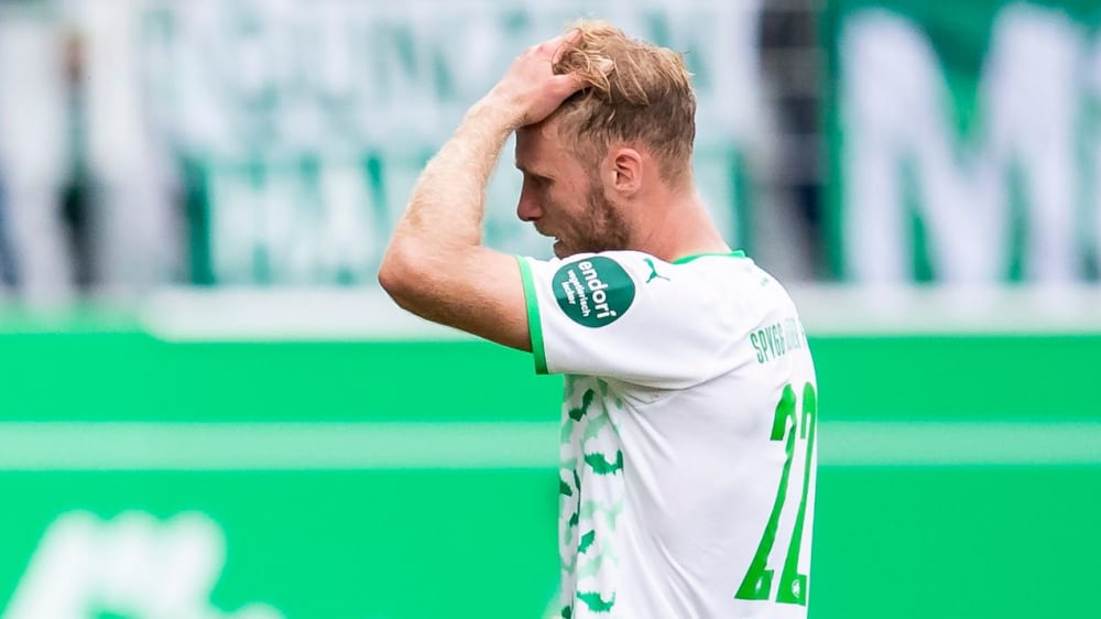 Spielte gegen Wolfsburg durch: Fürth-Neuzugang Sebastian Griesbeck.