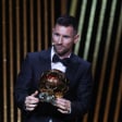 Titelverteidiger: Lionel Messi mit dem Ballon d'Or 2023.
