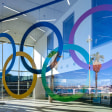 Auch Marseille schmückt sich für die Olympischen Sommerspiele 2024.