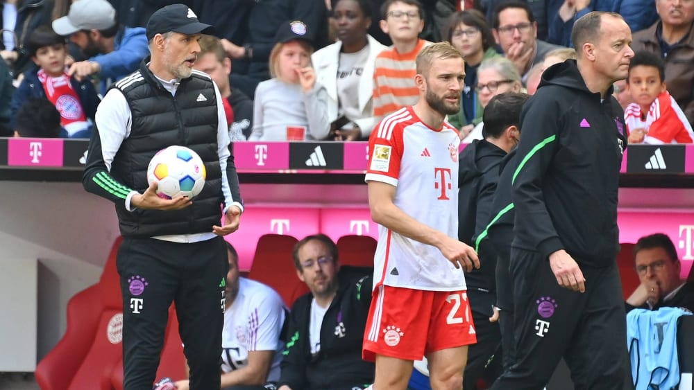 Frühe Auswechslung gegen die Eintracht: Konrad Laimer.