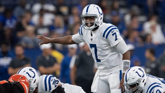 Zuverlässiger Backup: Jacoby Brissett.