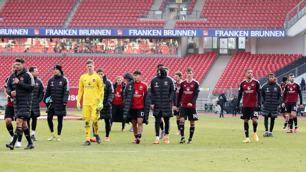 Betretene Mienen: Zum Jahresauftakt hat der Club 0:1 gegen St. Pauli verloren.