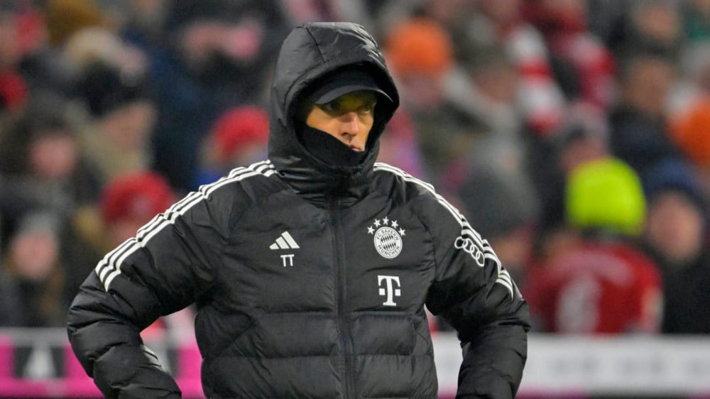 Es war kalt in München. Das Spiel wärmte Thomas Tuchel nur bedingt.