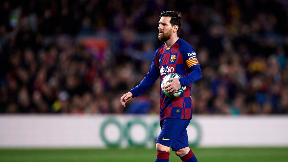 Sein Arbeitgeber bittet um Gehaltsverzicht: Lionel Messi.