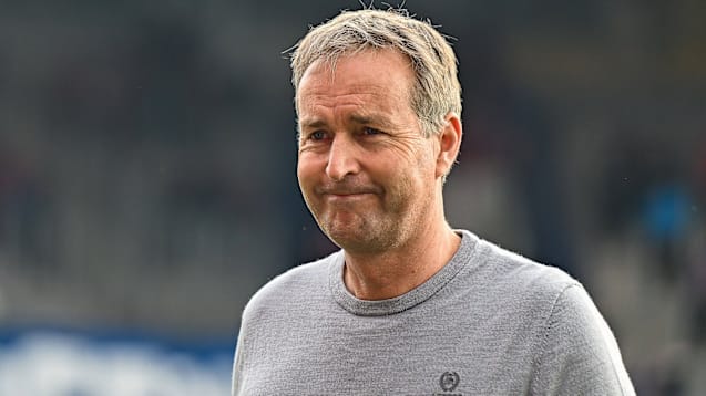 Kasper Hjulmand und Bayer 04 Leverkusen kamen in Heidenheim trotz Führung nicht über ein 3:3 hinaus.