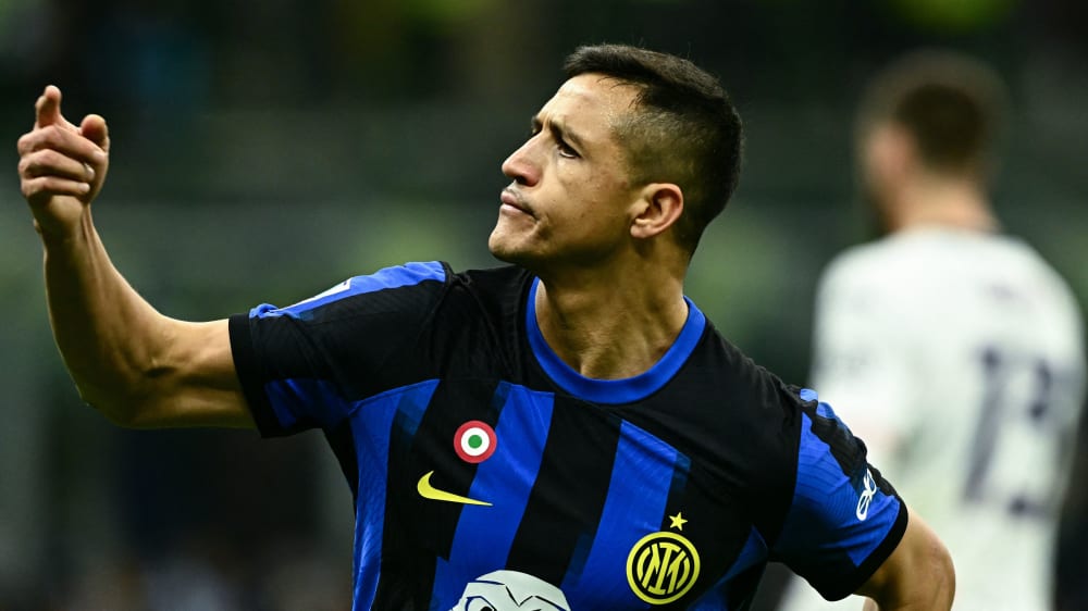 Hat sich lange Zeit gelassen für sein erstes Serie-A-Saisontor für Inter Mailand: Alexis Sanchez.