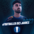 Zum vierten Mal in Folge kicker eFootballer des Jahres: 'RBLZ_Umut'.