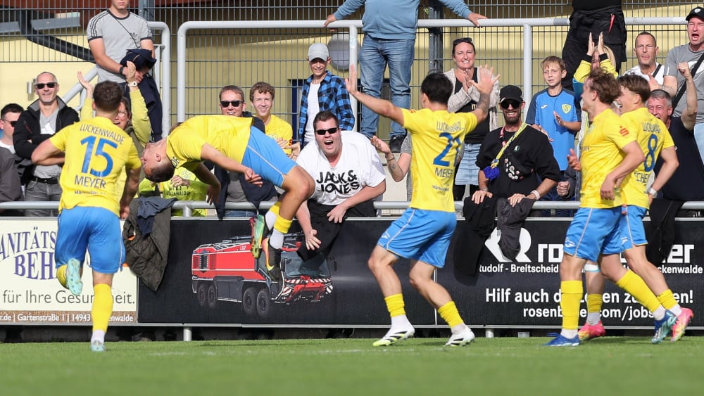 Der FSV Luckenwalde ist die Überraschungsmannschaft der laufenden Saison in der Regionalliga Nordost.