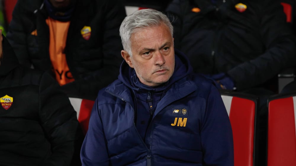 Muss gegen Juventus Turin doch nicht auf der Tribüne Platz nehmen: Roma-Trainer José Mourinho.