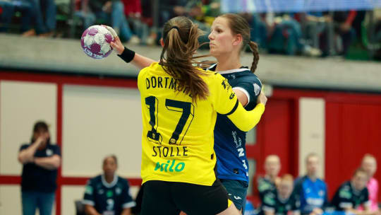 Dortmunds Abwehr stoppte die Sport-Union Neckarsulm