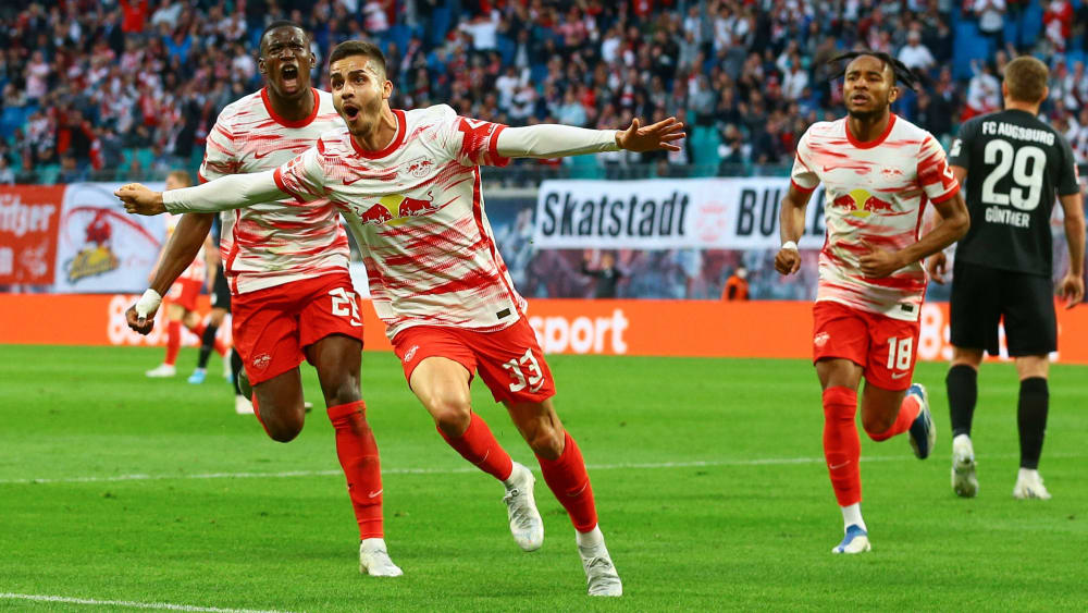 Leipzig wieder auf Champions-League-Kurs: André Silva sorgte kurz vor der Pause für die Führung.