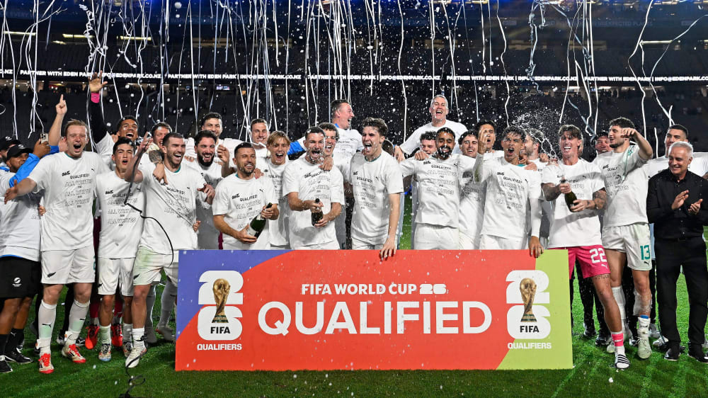 Neuseeland hat sich nach Japan als zweites Team sportlich qualifiziert.