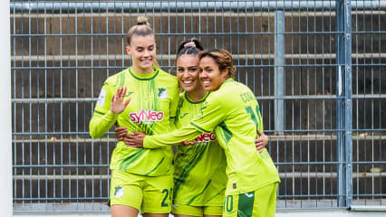 Traf mit einem feinen Heber zum 2:0: Selina Cerci (li.).