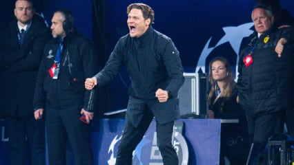 16.04.2024 - Fußball, 2023 2024, UEFA Champions League, Viertelfinale, Borussia Dortmund - Atletico Madrid: Edin Terzic (Trainer - Dortmund) *** 16 04 2024 Football, 2023 2024, UEFA Champions League, Quarter-finals, Borussia Dortmund Atletico Madrid Edin Terzic Coach Dortmund