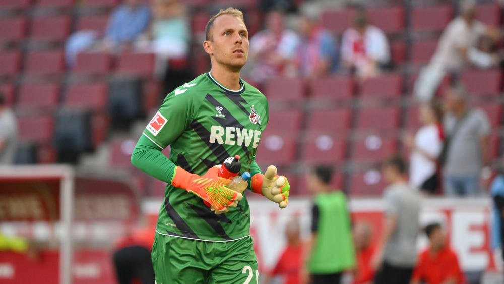 Das Team ist weiter als vor einem Jahr: Kölns Keeper Marvin Schwäbe.