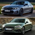 BMW 3er (oben) und Audi A4: Beide sind nicht nur als Limousine (Foto), sondern auch als Kombi zu haben und tragen dann die Beinamen Avant beziehungsweise Touring.