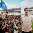 Aufstiegseuphorie am Millerntor: Der FC St. Pauli und der Kaufmännische Geschäftsleiter Wilken Engelbracht freuen sich auf die Bundesliga.