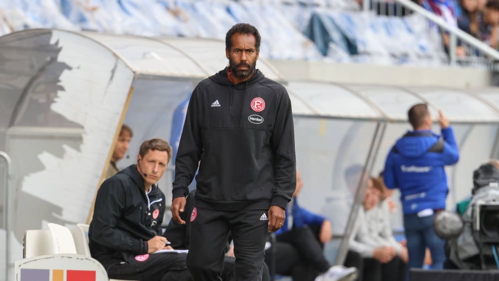 F95-Coach Daniel Thioune setzt gegen Nürnberg auf die Heimstärke seiner Fortuna.