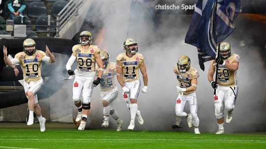 Sind neuer Champion in der GFL: die Dresden Monarchs, der amtierende Sieger im German Bowl.