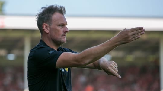 Seine Mannschaft zeigt zwei Gesichter: Markus Fiedler.