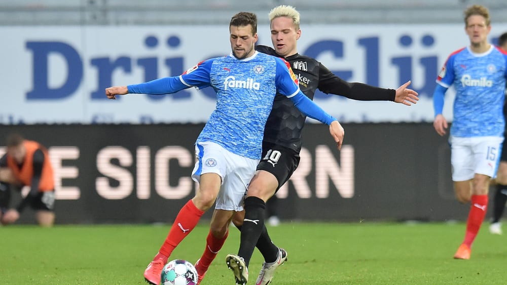 Die Liga hat klare Priorit&#228;t: Jonas Meffert und Kiel wollen bei St. Pauli bestehen.
