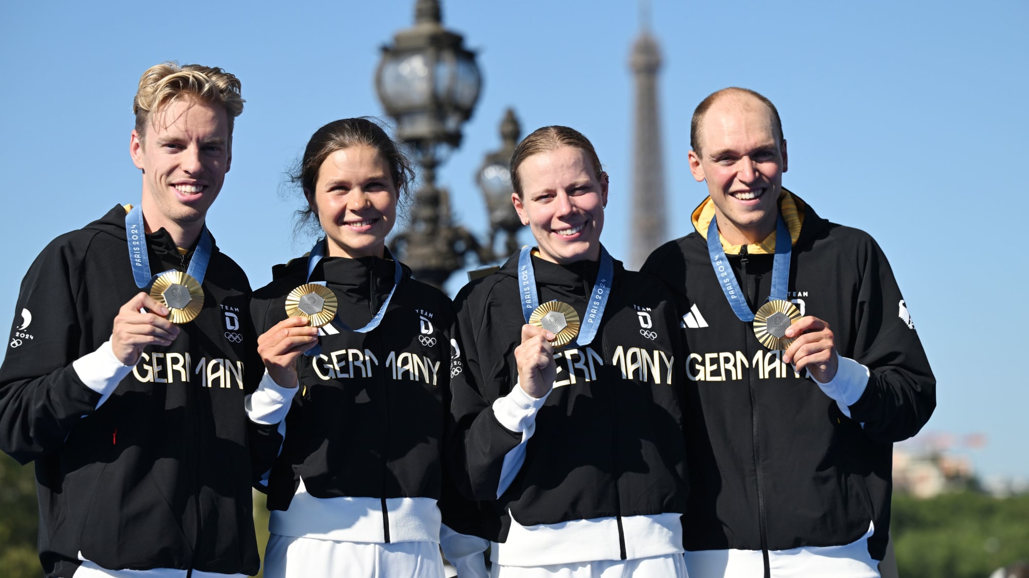 Tim Hellwig, Lisa Tertsch, Laura Lindemann, Lasse Lührs (v.li.)
