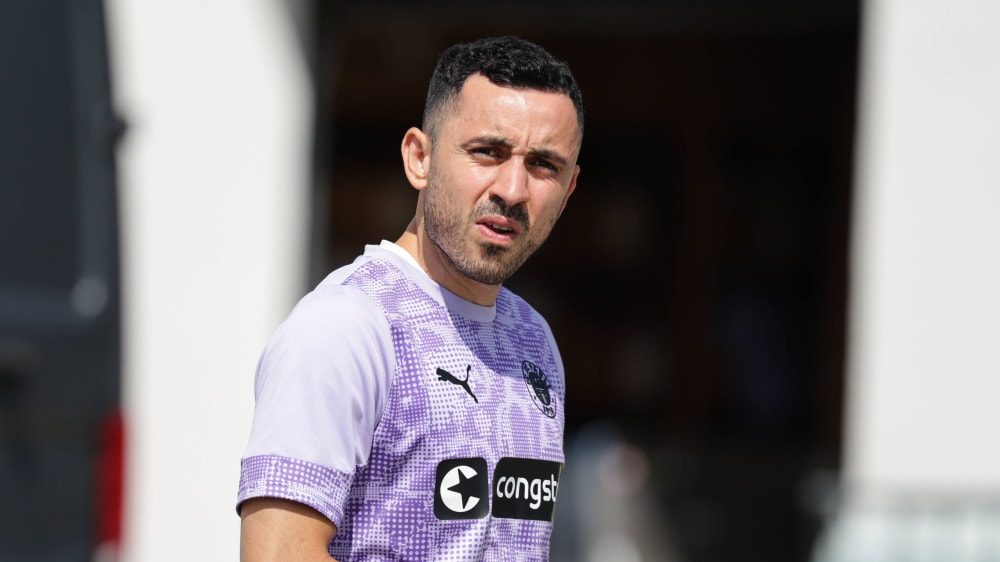  St. Paulis Schienenspieler Manolis Saliakas.