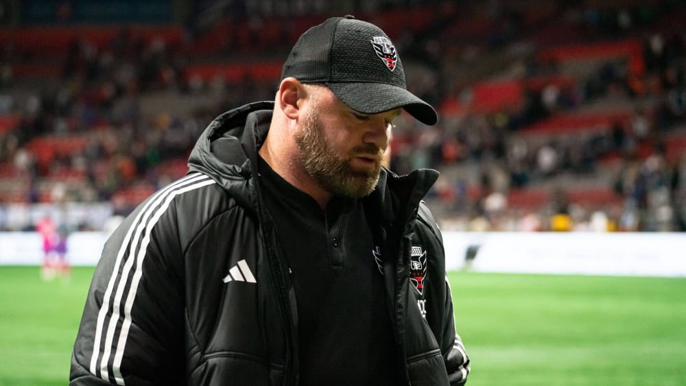 In der nächsten Saison nicht mehr Trainer von DC United: Wayne Rooney.