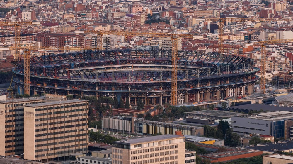 Das Camp Nou wartet weiter auf Fußballspiele.