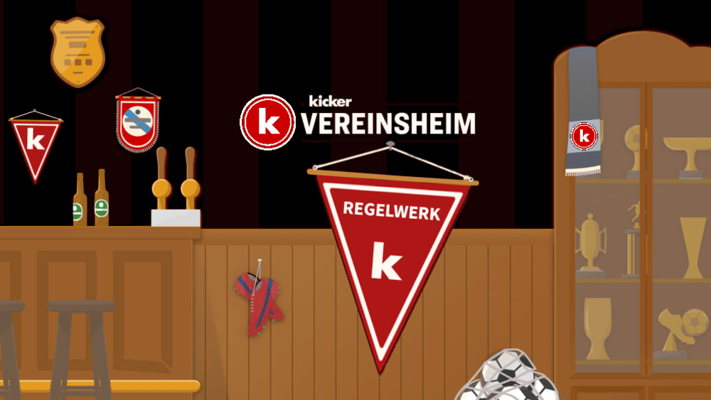 Die "kicker Vereinsheim"-App kompakt erkl&#228;rt: Dein Verein. Deine App. Dein Regelwerk.