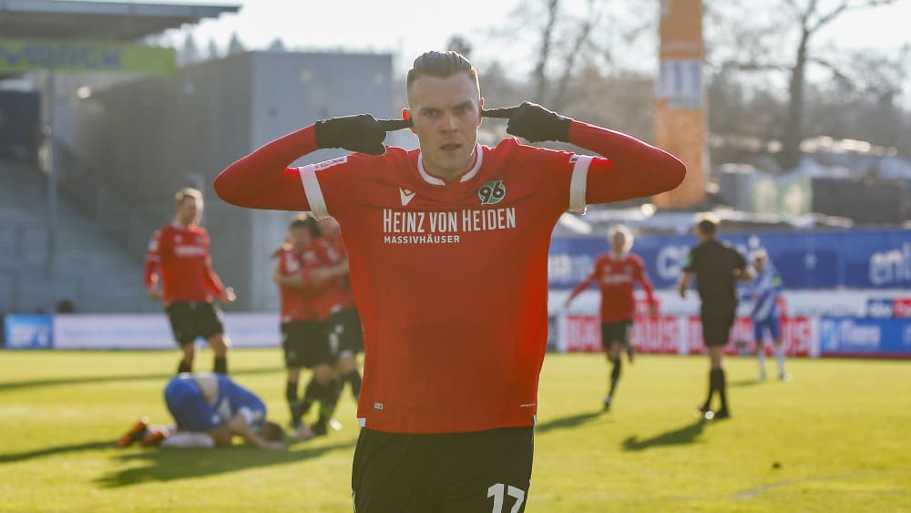 Stiller Jubel: Marvin Ducksch.