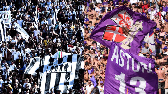 Mögen sich nicht: Juventus-Fans und Viola-Anhänger.
