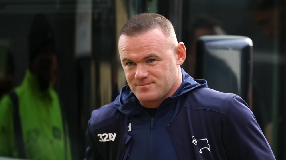 Als Spielertrainer auch wieder auf dem Rasen gefragt: Wayne Rooney wird f&#252;r Derby County auflaufen.