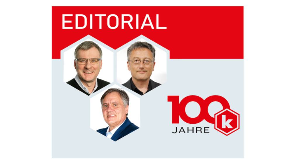 Der kicker (im Bild: die Chefredaktion mit J&#246;rg Jakob, Alexander Wagner und Rainer Franzke) feiert am 14. Juli 2020 seinen 100. Geburtstag.