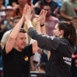 Nach sechs Niederlagen wieder ein Sieg: Bundestrainer Alexander Waibl mit seinem Team.
