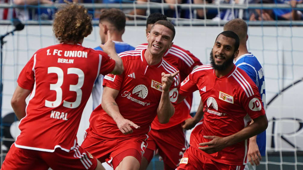 Robin Gosens stand bei seinem Bundesliga-Startelfdebüt für Union Berlin gegen Darmstadt direkt im Mittelpunkt.