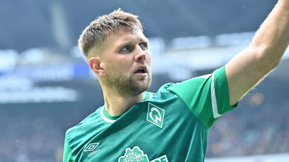 Niclas Füllkrug hat seine Corona-Infektion überwunden und kann bei Werder Bremen wieder eingreifen.