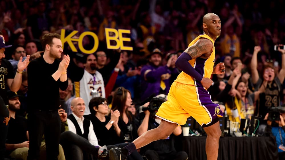Wurde in der Saison 2015/16 auf Schritt und Tritt verfolgt: Kobe Bryant.