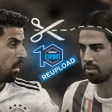 Da stimmt etwas nicht: Links Khediras reale und aktuelle Frisur, rechts die Variante im aktuellen FIFA 18.
