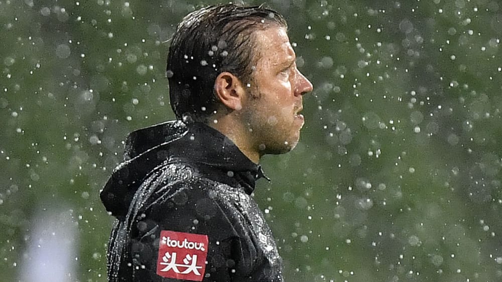 Werder-Trainer Florian Kohfeldt zeigte sich mit der Leistung seiner Mannschaft unzufrieden.