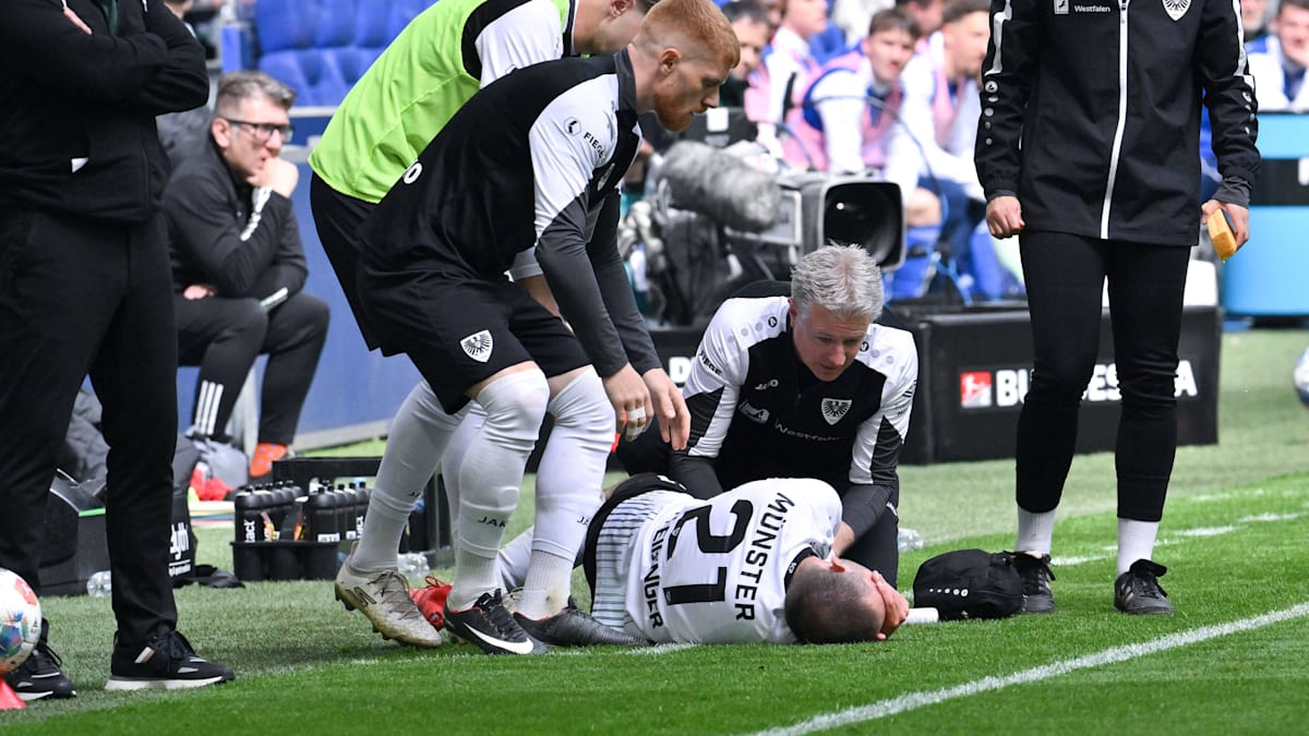 Nach Fingerverletzung gegen Schalke: Entwarnung bei Münsteraner Preißinger