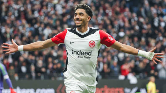 Strotz derzeit nur so vor Selbstvertrauen: Frankfurts Omar Marmoush.