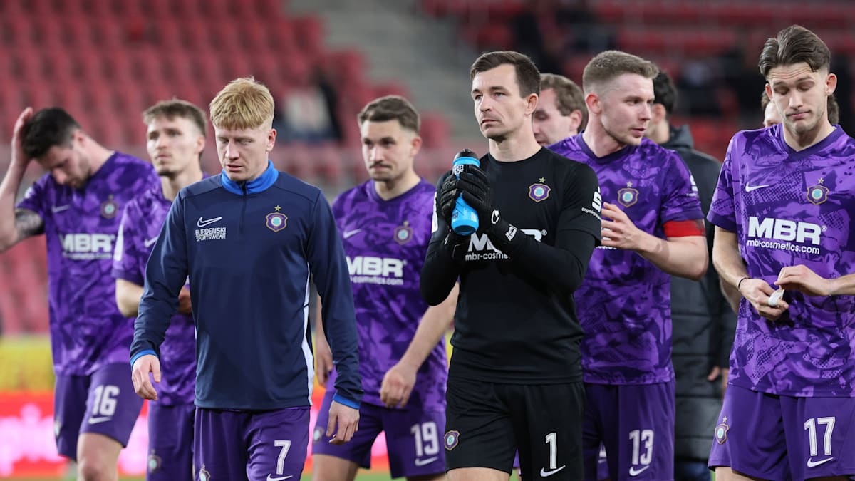 Abstieg besiegelt: Aue stürzt erstmals in die Viertklassigkeit