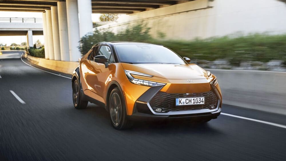 Toyota CHR (2024) Der HybridCrossover im ersten Test kicker
