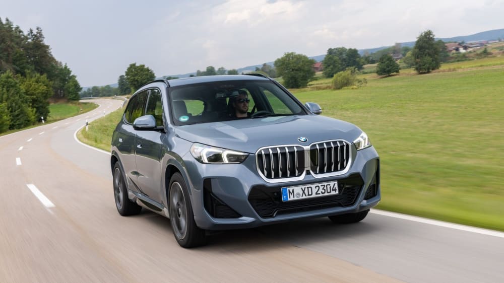 Neuer BMW X1: Maßnahmen wie bündig versenkte Türgriffe und ein Luftklappensteuerungssystem haben den Luftwiderstandsbeiwert auf bis zu 0,26 verbessert.&nbsp;